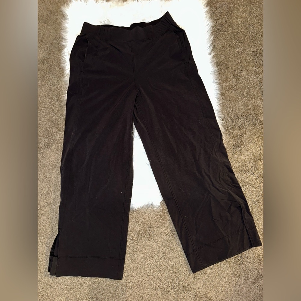 Lululemon Stretch Woven High-Rise Wide-Leg Pant Size XL Trench